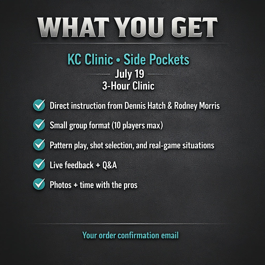 KC Clinic – Blue Springs Side Pockets – July 19